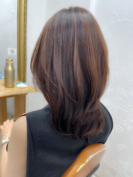 ミッシェル アフロート(michelle afloat) ロングレイヤーも3Dカーブで3Dにして軽やかな動きを☆