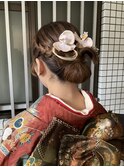 成人式着付け　ヘアセット