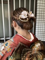 ドレス21&nbsp;成人式着付け　ヘアセット