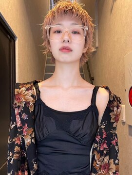 ヨハク 大阪梅田中崎町(yohaku) <136>ショート×ブリーチ×パーマ♪