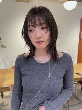 ダンボ(DUMBO) <kacho>顔まわりレイヤー　グレージュカラー