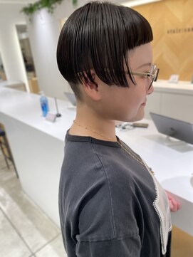 ステアケース 武蔵小杉店(stair:case) 刈り上げショートボブ