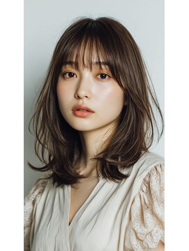 ケシキ 表参道 原宿(kesiki.) ハッシュカット/前髪あり/絶壁解消/20代/30代/大人