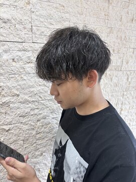 ツーブロ/ツイストパーマ/波巻きパーマ／シャドウパーマ