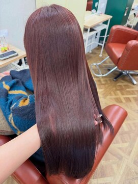 マルクヘアケア(MALQ HAIR CARE) 深みのあるピンクブラウン