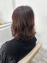 プラグ(Plug)&nbsp;カットパーマトリートメントミディアム白髪染め似合わせカット