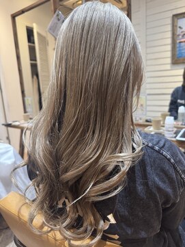 ヘアリゾート バルボア アイランド(hair resort Balboa Island) ロング×ホワイトベージュ