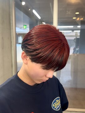 エデアンホンテン メンズサロン(EDEAN 本店 （旧：EDEAN 上通）) 熊本メンズカット デザインカラー シースルーマッシュ