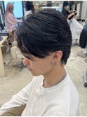 ニュアンスパーマメンズパーマメンズ毛流れパーマフェザーパーマ