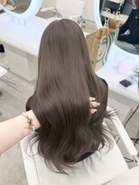 アイシー 表参道(ICY) 盛れるうるツヤくびれヘア*ブリーチなしカラーグレージュ
