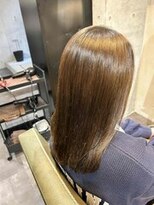 アフィックスヘア 葛西店(affix hair)&nbsp;ココアベージュソフトストレート