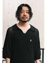ブークル(boucle) ミディアムウルフ ロングウルフ スパイラルパーマ 大人ロング