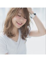 ヘアーアンドメイク シーク 八王子(HAIR&MAKE SeeK) ミディアムウェーブ