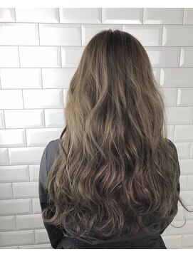 クレアール ブローテ(CREAR brote) 【CREAR brote】スモーキーグレージュ×インナーカラー