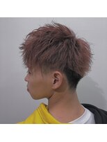 ジゼル(gisele)&nbsp;ピンクベージュアップバング