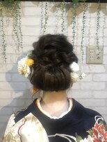 ヘアーサロン ライズネクステージ(hair salon RISE nextage) ふんわりギブソンタック