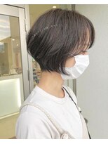 ヘアーデザイン イーエックスターバン(Hair Design ex Turban) 丸みショートで大人綺麗バランス！