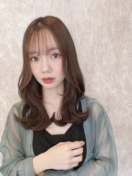 ヒップスデコ(Hip's deco) シースルーくびれ小顔セミディ 20代30代40代