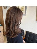 アルマヘアー(Alma hair by murasaki)&nbsp;◎明るめベージュカラーのスタイル◎