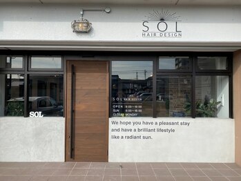 SOL HAIR DESIGN【ソル　ヘアー　デザイン】