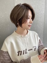 ロンドブルーム 天神大名店(Lond Bloom) ヘルシーショートボブ/大人美人ショートボブ/外はねボブ
