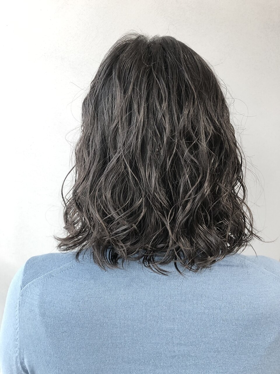 高め位置の簡単スタイリングデジタルパーマ：L174571393｜アークプラス