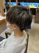 ラ メール ヘア デザイン(La mer HAIR DESIGN)&nbsp;抜きっぱなしメンズハイライト