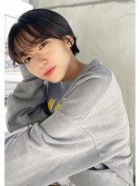 ムード タテマチ(mood tatemachi)&nbsp;黒髪ワイドバングショート