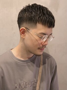 フランクスバーバーリザーブ 人形町店(FRANK’S BARBER RESERVE) クロップフェードカット　ｙ