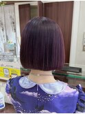 バイオレットピンク/ブリーチカラー/千葉美容室