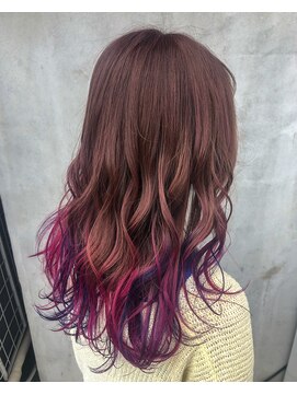 ミチ(MICI) pink x purple