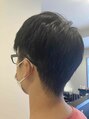 ディーヘアーデザイン(d.HAIR DESIGN) スタイリングなしでもまとまりのある刈り上げたスタイル♪