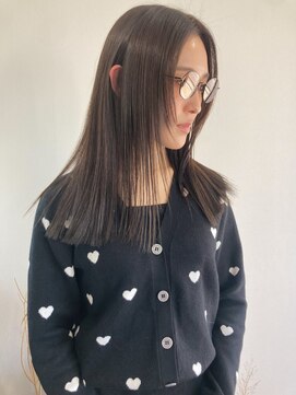 リリ バイ クローバー(lili by CLOVER) ワンカラー/オリーブグレージュ/グレージュアッシュ