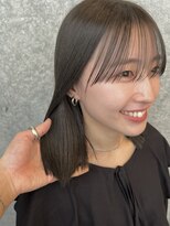 イミ(imi) 透明感カラー/グレージュカラー/前髪カット