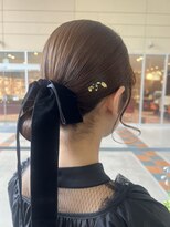 エイム ヘアメイク 横川店(eim HAIR MAKE)&nbsp;タイトアレンジ～お団子～