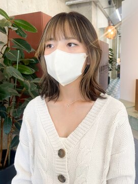 ノエ(noe) インナーカラー×ボブ(名古屋/栄/矢場町/ボブ/カラー)YI89