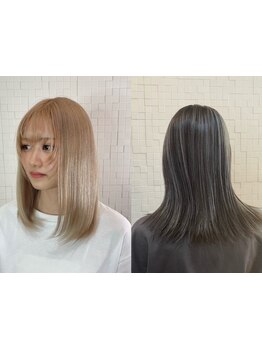 個性派から定番スタイルまで幅広く対応可能◎色落ちまでかわいいカラーでライフスタイルを楽しもう♪