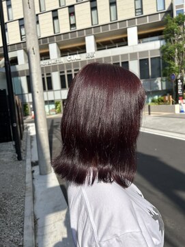 アイズ 横浜(IS) ラベンダーブラウン/ブリーチなし/髪質改善/横浜