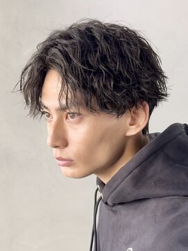 フィフスパーク(fifth PARK) メンズ緩めツイストスパイラルパーマ渋谷メンズフェザーパーマ