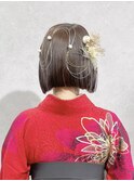 卒業式 着付け 袴 ヘアセット ヘアアレンジ  mt___213r