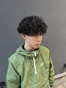 メンズグルーミングナンバーナイン(MEN'S GROOMING NUMBER NINE) プードルパーマ/メンズサロン/【早田隼哉】