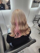 シェイロ(Cielro)&nbsp;ミルクティーベージュ/ピンクカラー/インナーカラー☆suzu☆