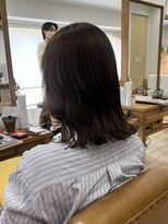 メアリー バイ メリー(marry by merry)&nbsp;【立町メアリーバイメリー】☆くすみブラウン×外ハネボブ☆