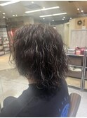 メンズサーフカールパーマ