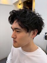 ヴェルデ(VERDE)&nbsp;アップバング　ニュアンスパーマ