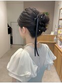 アップヘアアレンジ葭本9