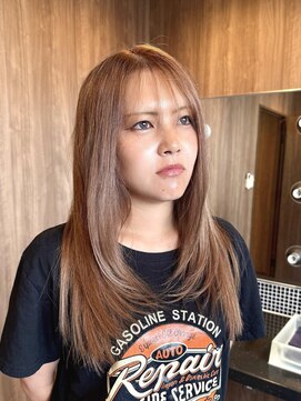 ライズ バイ レボ 柏店(RISE by REVO) ナチュラルストレート×透明感ブラウン