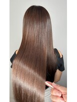 ヘアカロン 熊本下通店(Hair CALON)&nbsp;施術時間１時間30分カラートリートメントで艶さら手触り極上