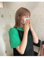 ゲーム バイ アランスミシー 横浜(GAME by Alan Smithee) ベージュ/ダブルカラー/ケアブリーチ/髪質改善/原宿