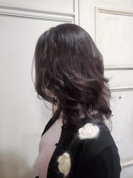 フリックヘアサロン 梅田茶屋町2号店(FLICK HAIR SALON) ダークパープルカラー